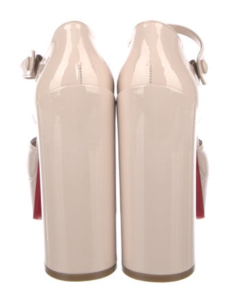 Christian Louboutin Patent Leather D'Orsay Pumps