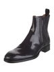Christian Louboutin Patent Leather Chelsea Boots