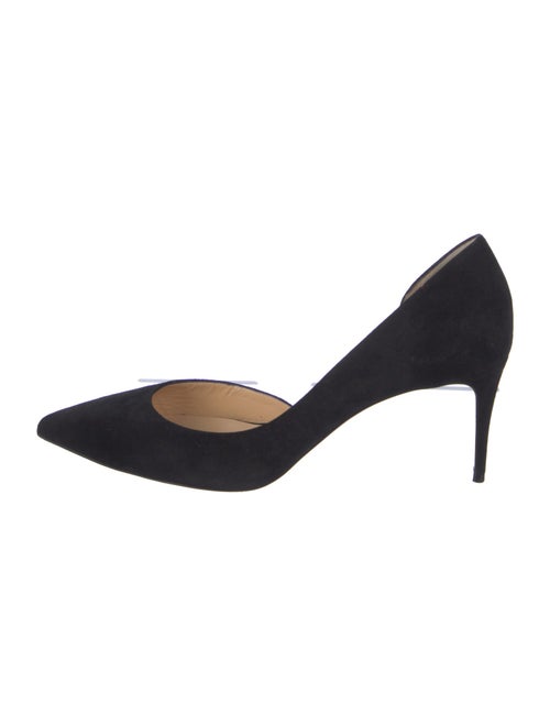 Christian Louboutin Suede D'Orsay Pumps