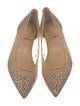 Christian Louboutin Mesh Mesh Accents Ballet Flats