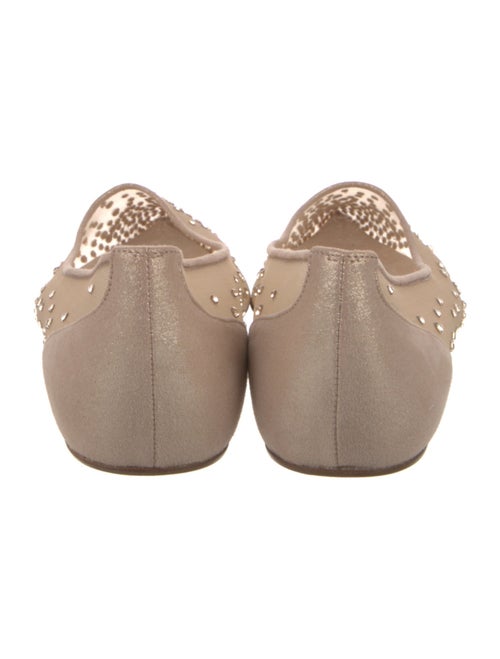 Christian Louboutin Mesh Mesh Accents Ballet Flats