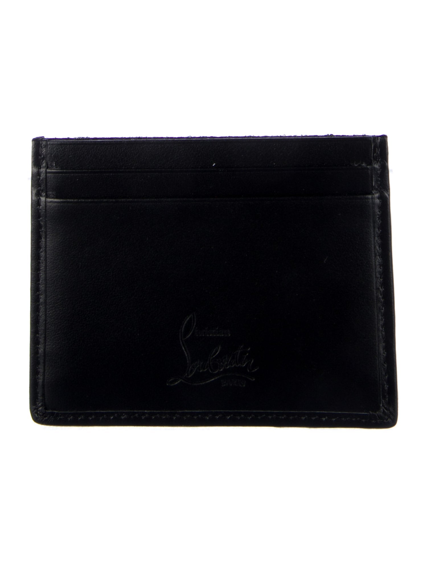 Christian Louboutin Happy Rui Card Holder Canvas Card Holder