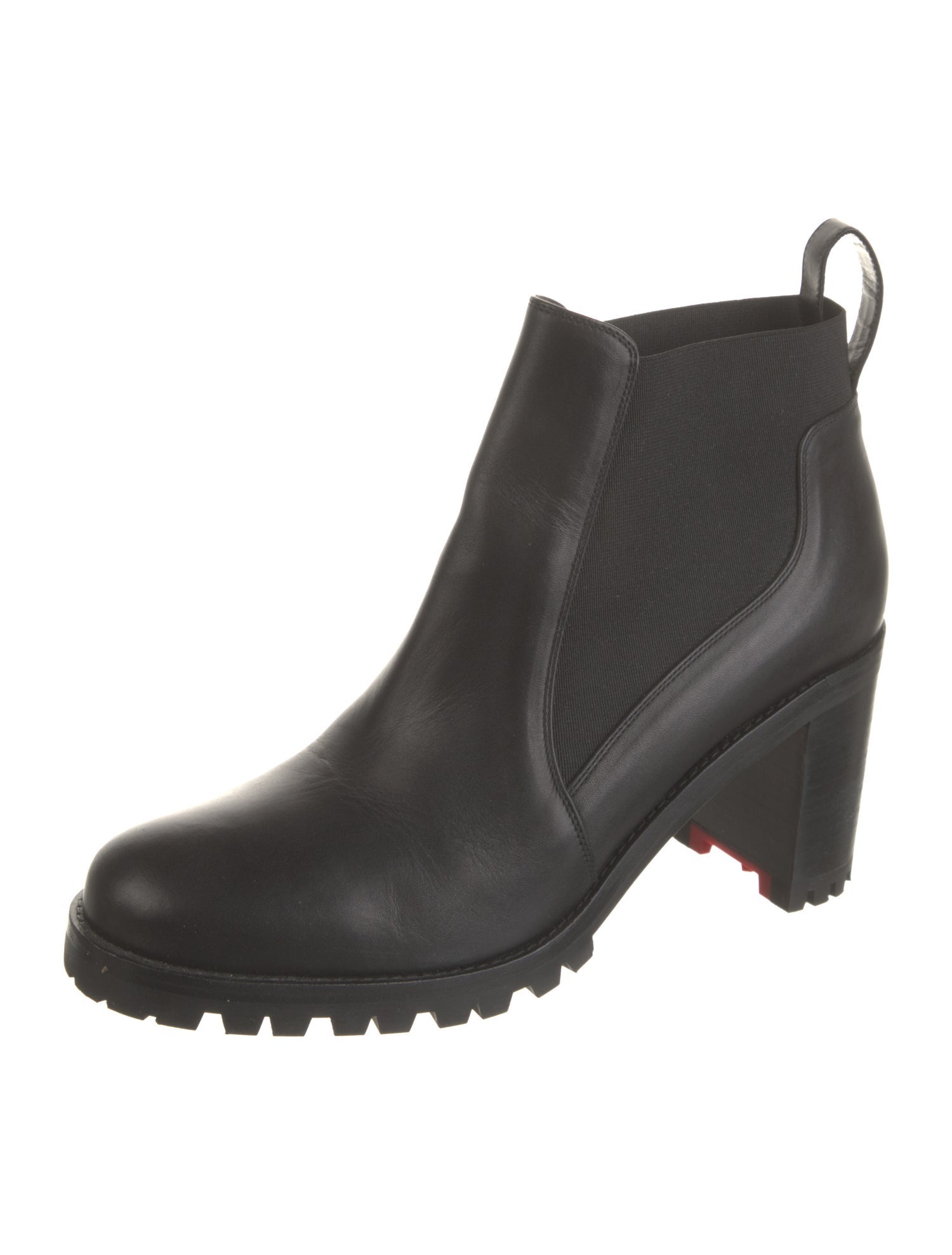 Christian Louboutin Leather Chelsea Boots
