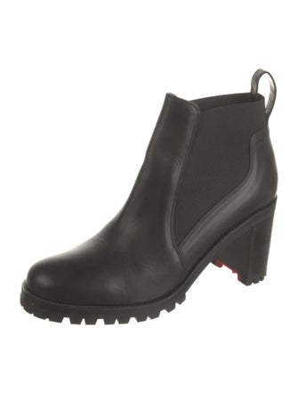 Christian Louboutin Leather Chelsea Boots
