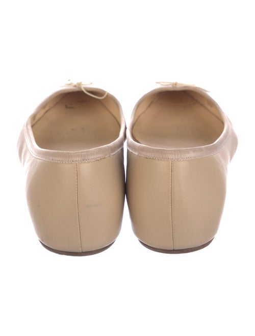 Christian Louboutin Spike Accents Leather Ballet Flats