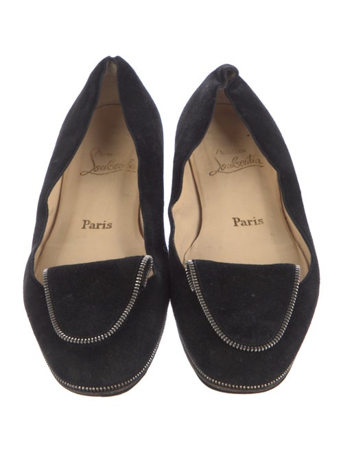 Christian Louboutin Suede Flats