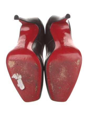 Christian Louboutin Petit Rat 100 Leather Pumps