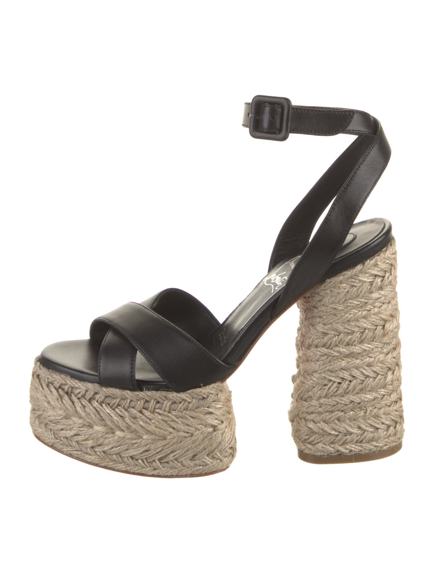 Christian Louboutin Leather Espadrilles