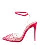 Christian Louboutin Patent Leather Slingback Pumps