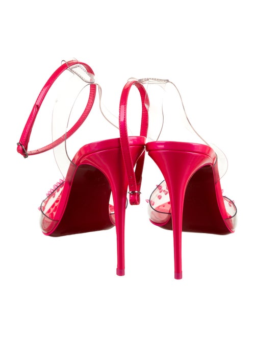 Christian Louboutin Patent Leather Slingback Pumps