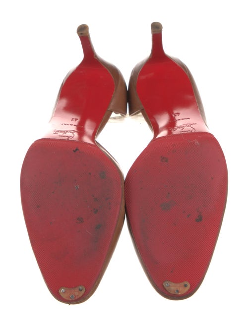 Christian Louboutin Leather D'Orsay Pumps