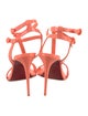 Christian Louboutin Patent Leather T-Strap Sandals