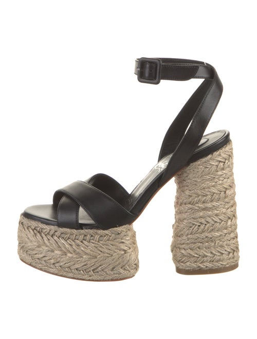 Christian Louboutin Leather Espadrilles