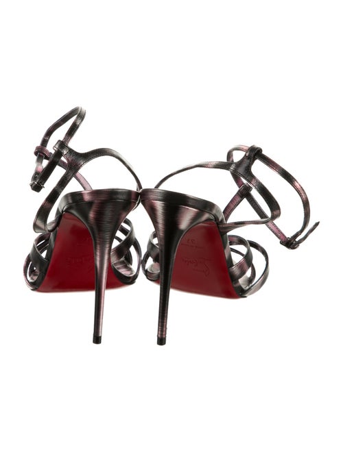 Christian Louboutin Leather T-Strap Sandals