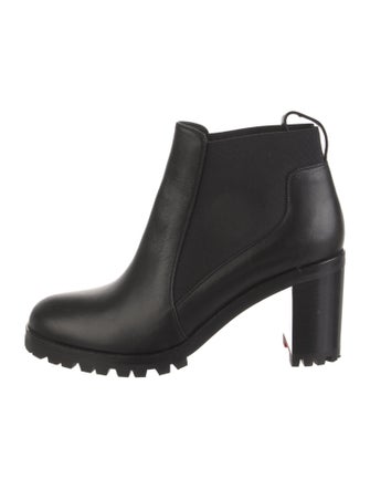 Christian Louboutin Leather Chelsea Boots