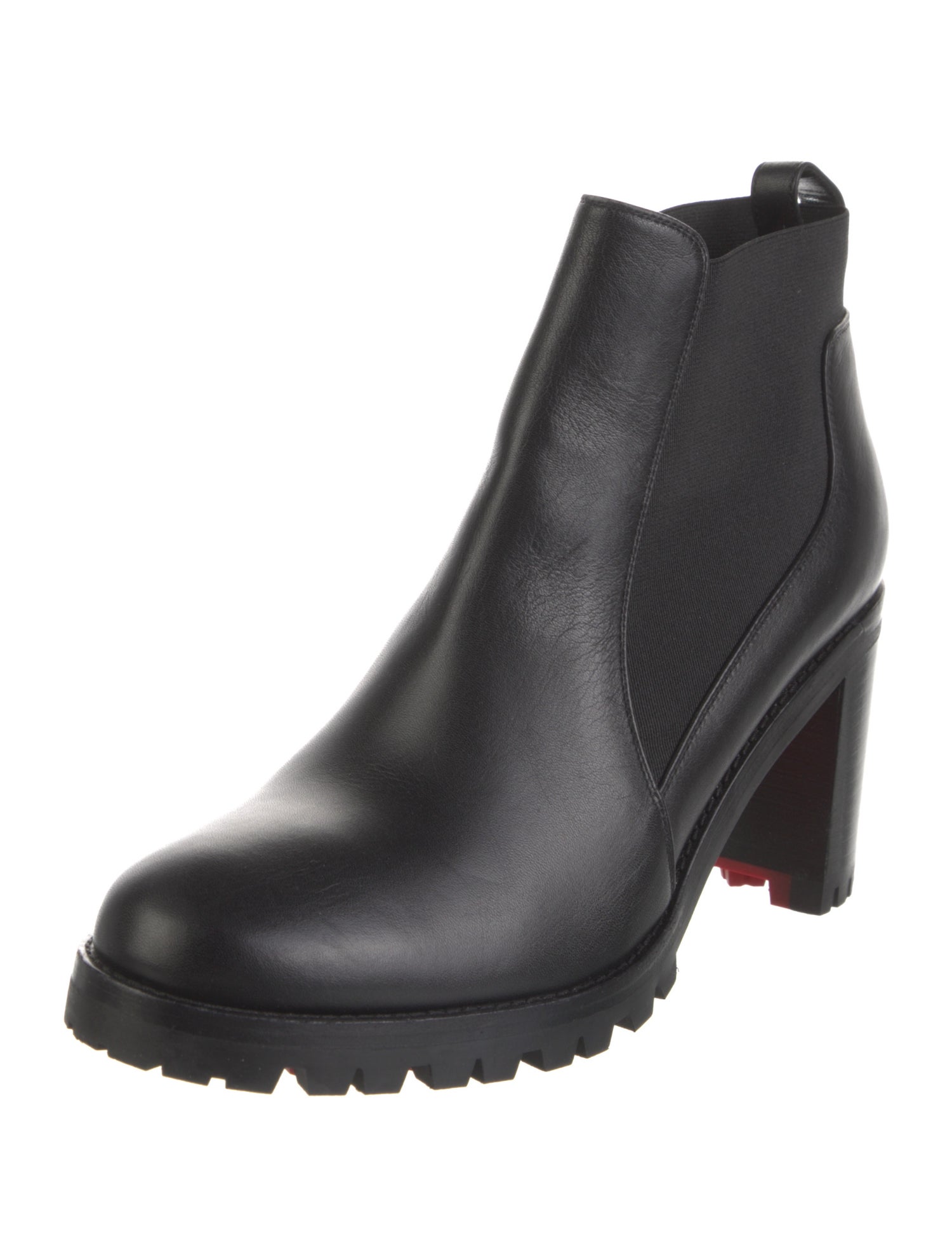 Christian Louboutin Leather Chelsea Boots