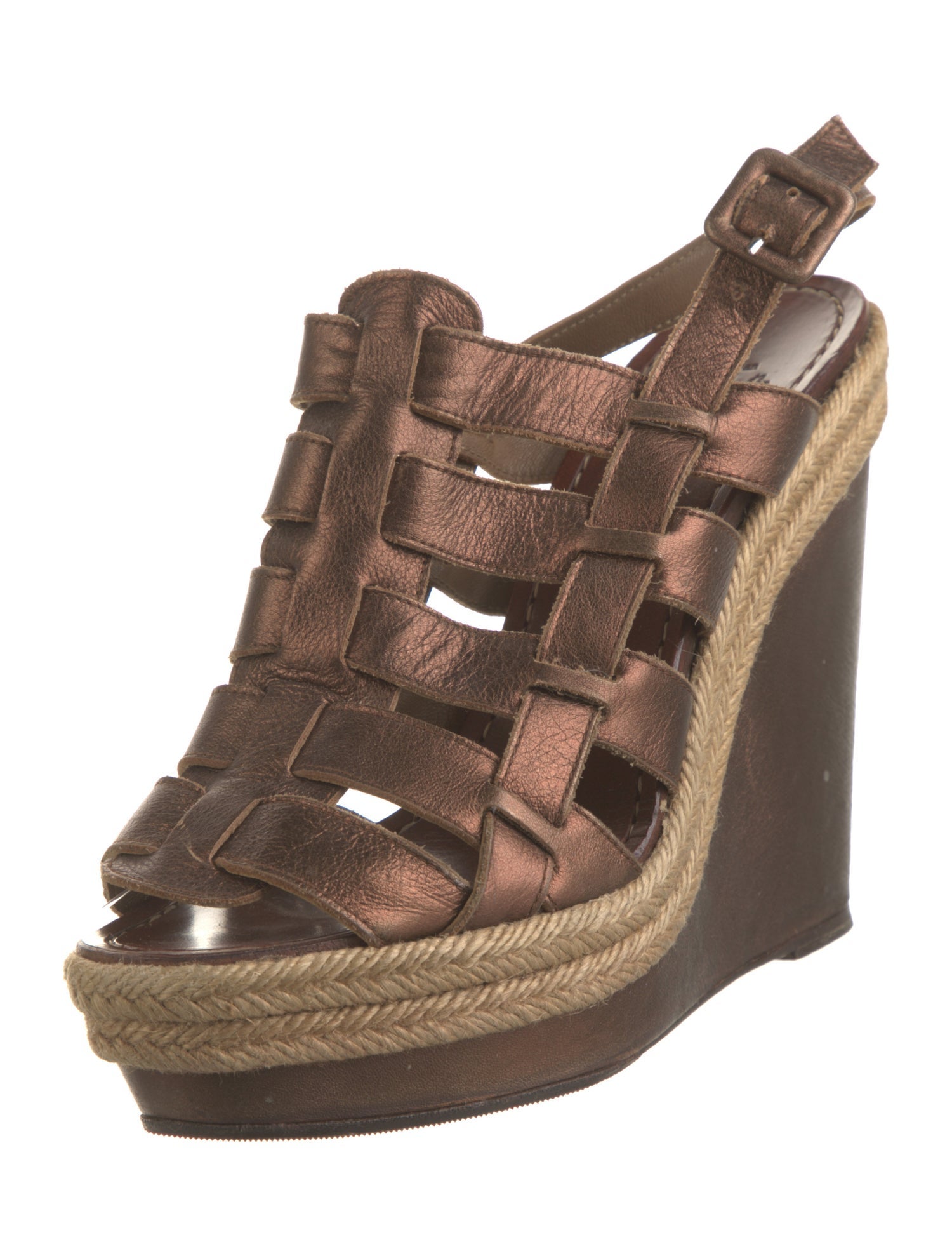 Christian Louboutin Leather Espadrilles