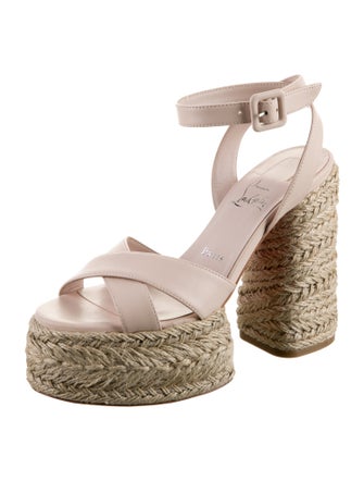 Christian Louboutin Jute Espadrilles