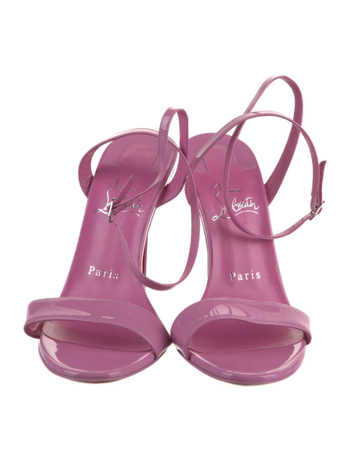 Christian Louboutin Patent Leather Sandals