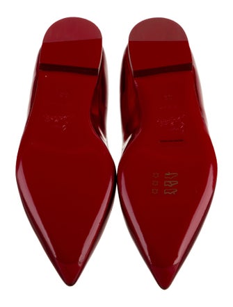Christian Louboutin Patent Leather Ballet Flats