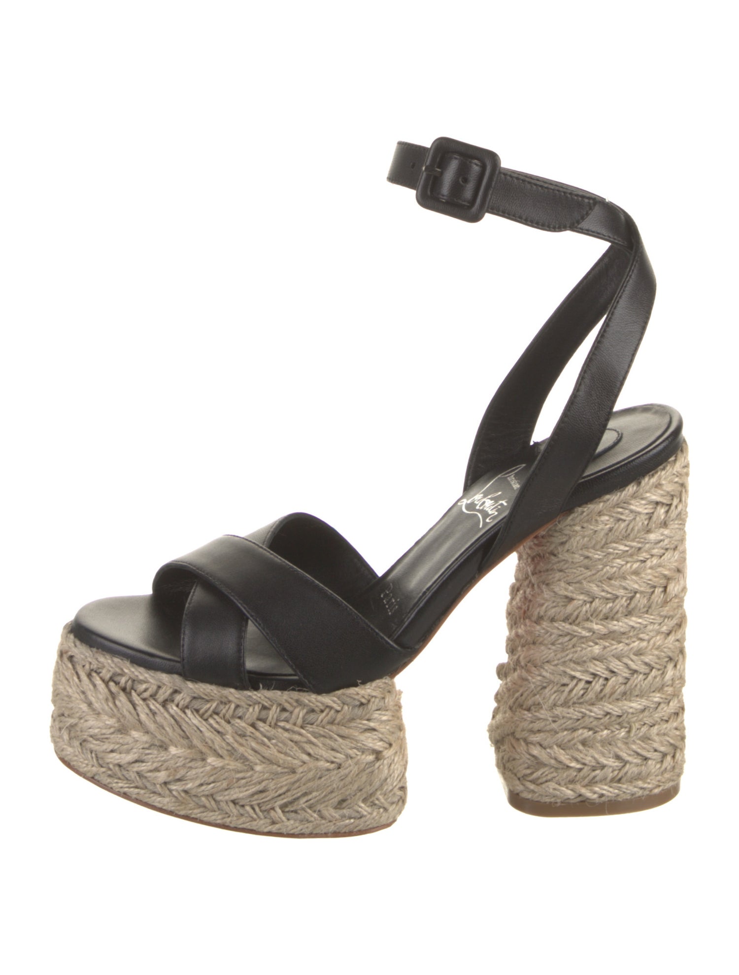 Christian Louboutin Leather Espadrilles