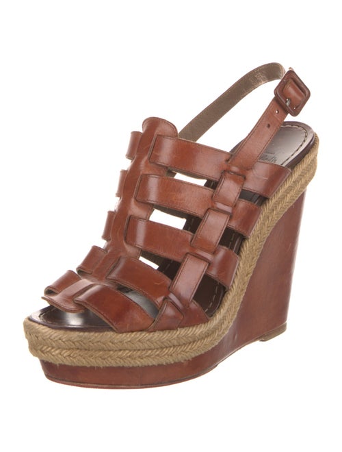 Christian Louboutin Leather Espadrilles