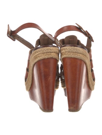 Christian Louboutin Leather Espadrilles