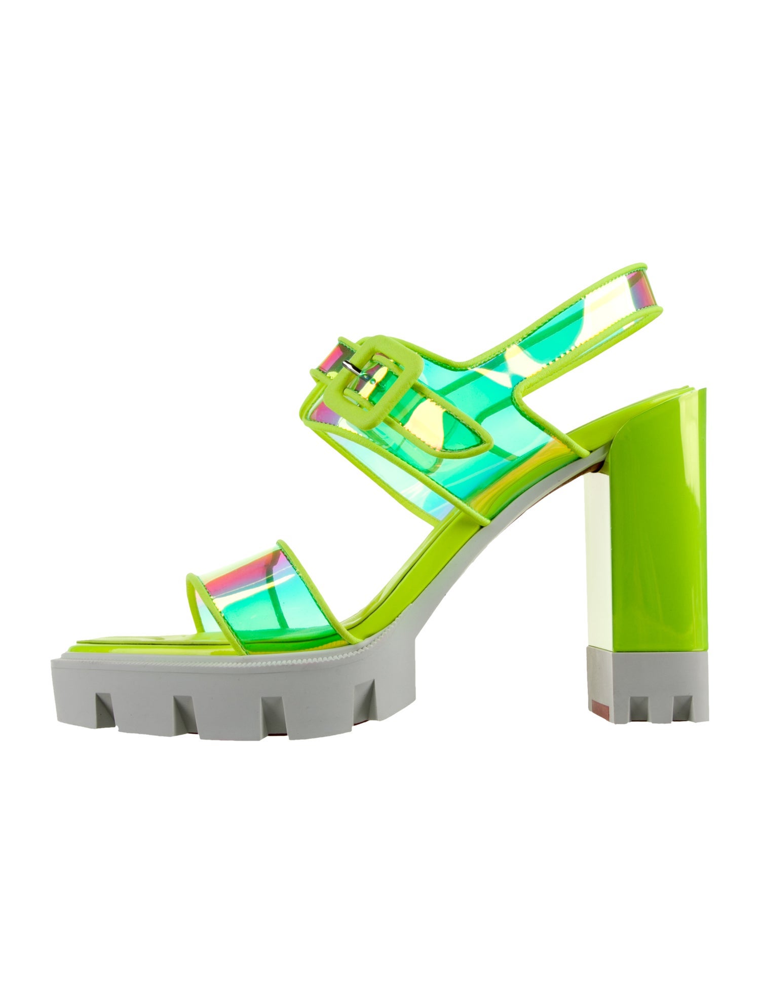 Christian Louboutin Rubber Sandals