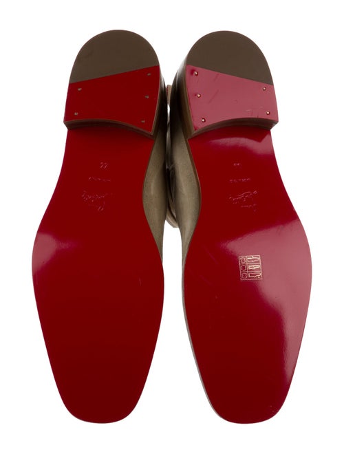 Christian Louboutin Suede Riding Boots