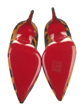 Christian Louboutin Ponyhair Animal Print Pumps