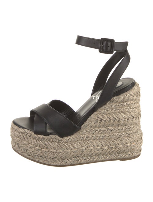 Christian Louboutin Leather Espadrilles