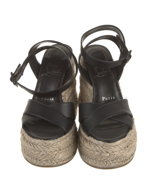 Christian Louboutin Leather Espadrilles