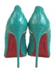 Christian Louboutin Snakeskin Pumps