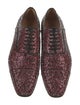Christian Louboutin Crystal Printed Oxfords