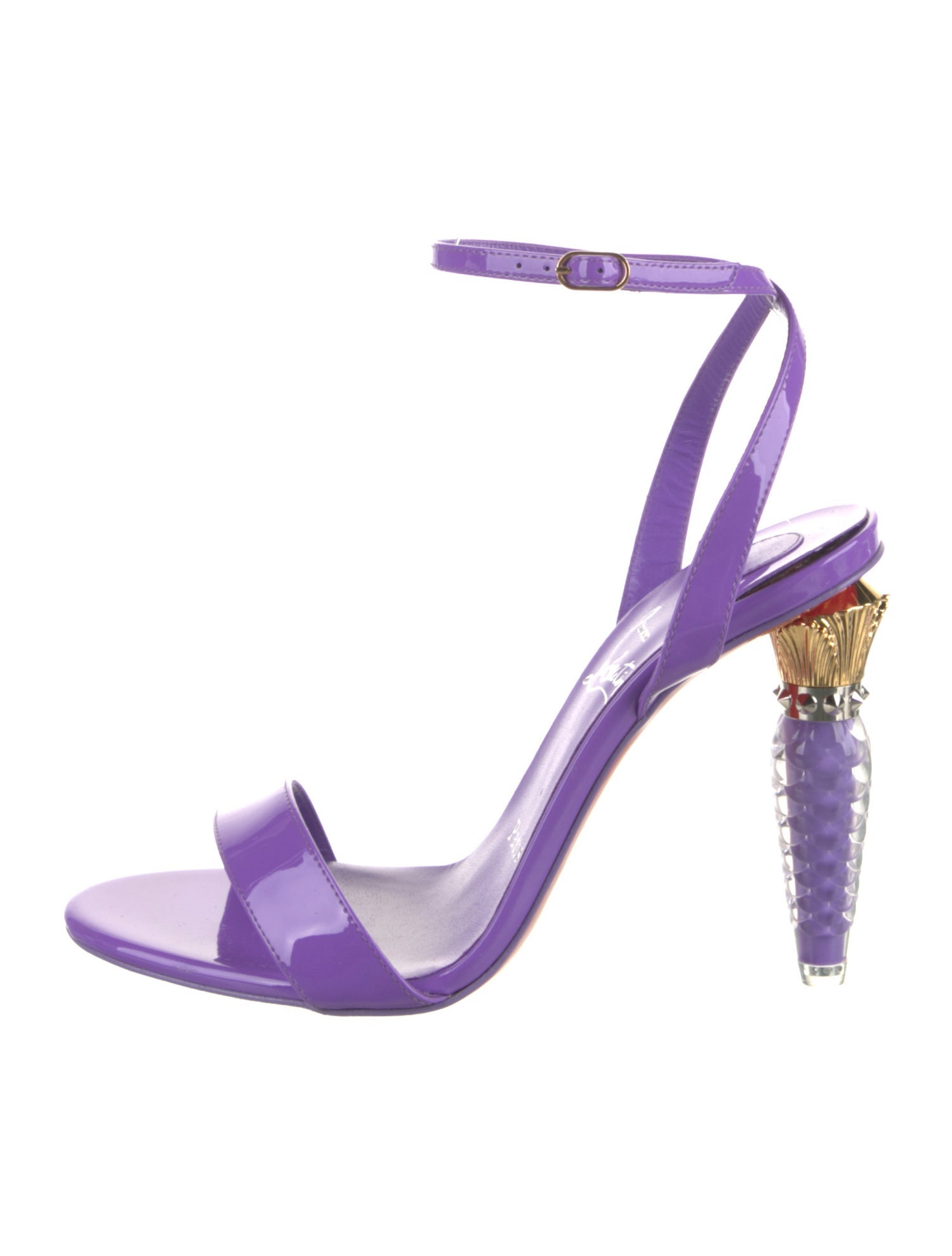 Christian Louboutin Patent Leather Sandals