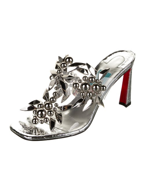 Christian Louboutin x MARVEL Leather Slides