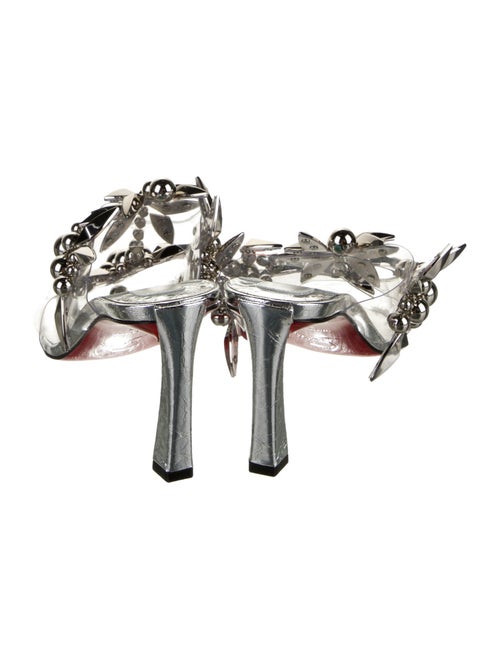 Christian Louboutin x MARVEL Leather Slides