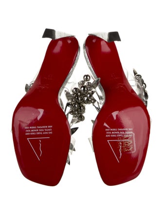 Christian Louboutin x MARVEL Leather Slides