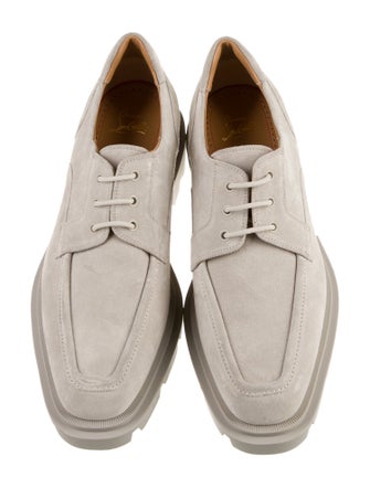 Christian Louboutin Suede Derby Shoes