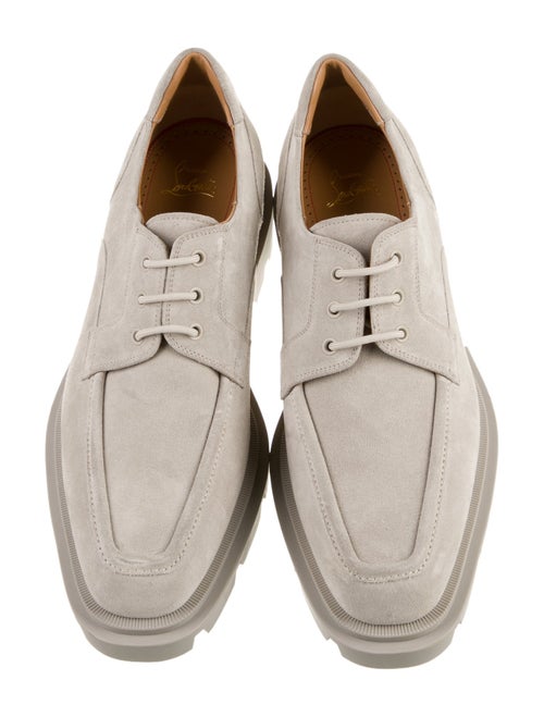 Christian Louboutin Suede Derby Shoes