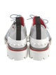 Christian Louboutin Nylon Colorblock Pattern Sneakers
