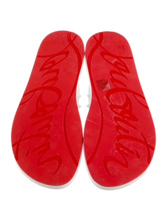 Christian Louboutin Rubber Flip Flops