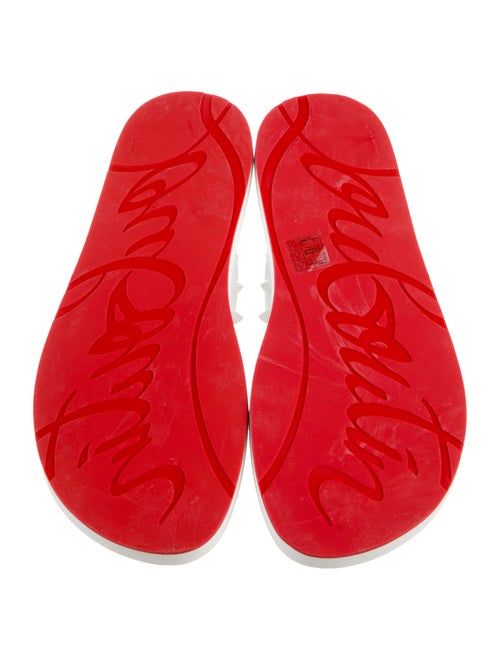 Christian Louboutin Rubber Flip Flops