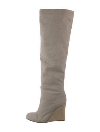 Christian Louboutin Canvas Boots