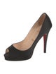 Christian Louboutin Satin Pumps
