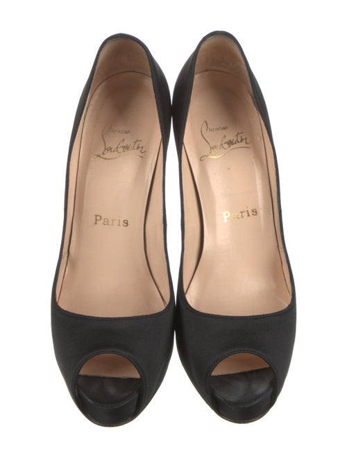 Christian Louboutin Satin Pumps