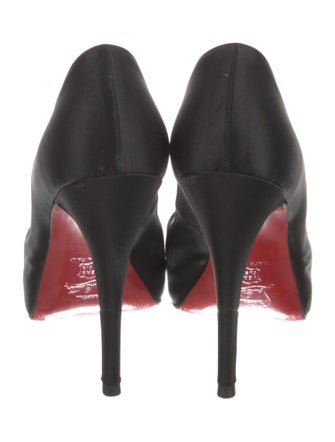 Christian Louboutin Satin Pumps