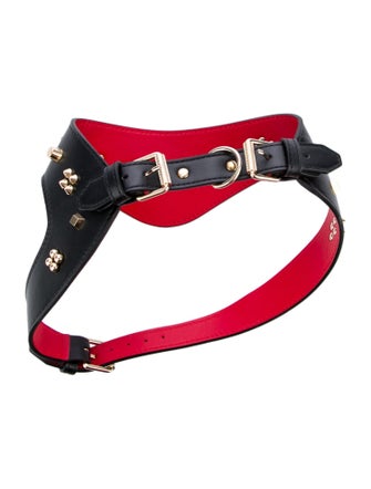 Christian Louboutin Studded Dog Harness