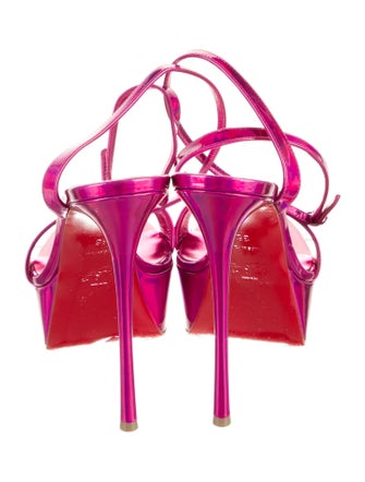 Christian Louboutin Patent Leather Sandals