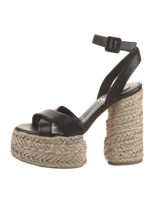 Christian Louboutin Leather Espadrilles